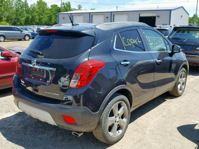 KL4CJDSB0EB780538 - 2014 BUICK ENCORE PRE GRAY photo 4