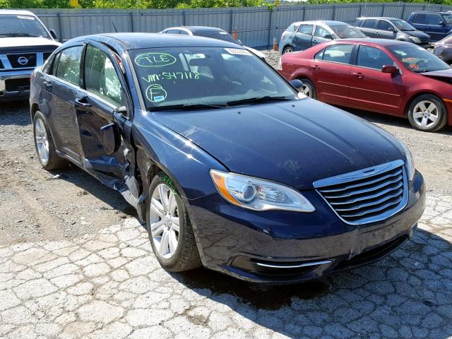 1C3CCBBB0DN547118 - 2013 CHRYSLER 200 TOURIN BLUE photo 1