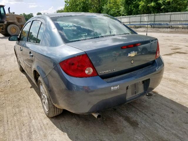 1G1AL55FX67628694 - 2006 CHEVROLET COBALT LT BLUE photo 3