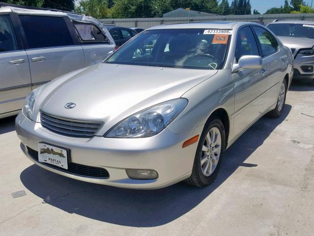 JTHBF30G030141868 - 2003 LEXUS ES 300 SILVER photo 2