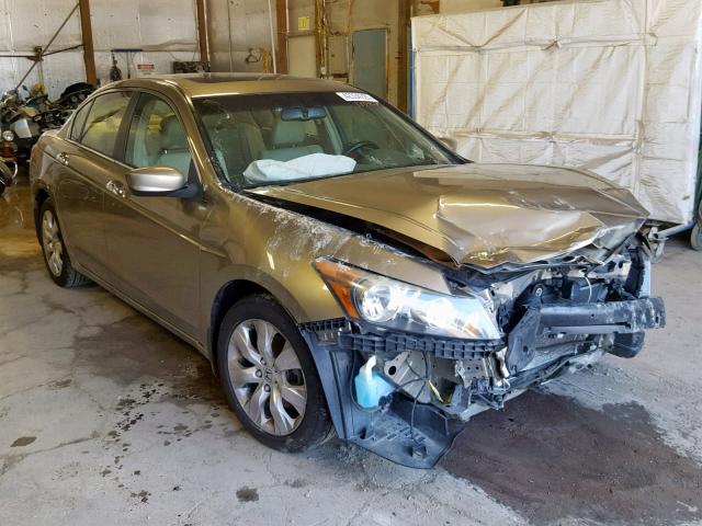 1HGCP368X9A023849 - 2009 HONDA ACCORD EXL GOLD photo 1