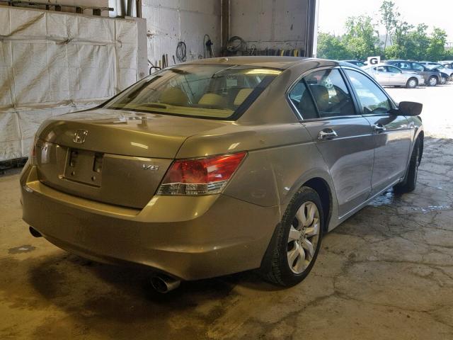 1HGCP368X9A023849 - 2009 HONDA ACCORD EXL GOLD photo 4