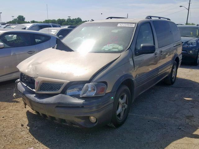 1GMDV23E45D107442 - 2005 PONTIAC MONTANA TAN photo 2