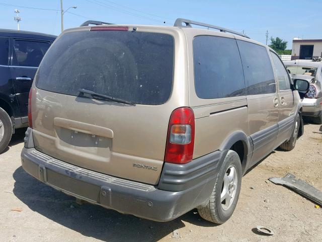 1GMDV23E45D107442 - 2005 PONTIAC MONTANA TAN photo 4