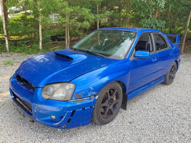 JF1GD70604L515221 - 2004 SUBARU IMPREZA WR BLUE photo 2