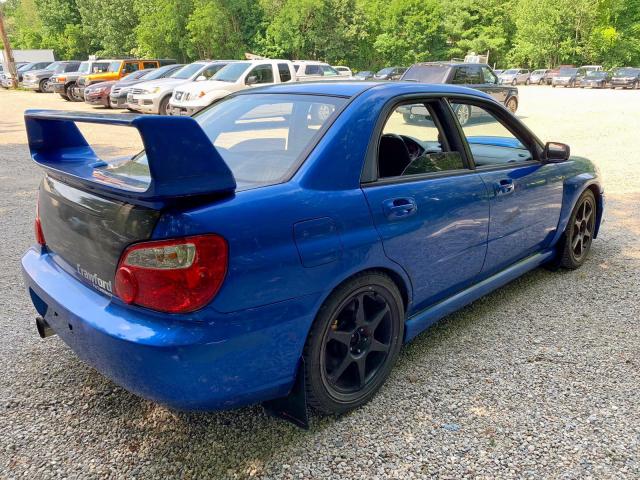 JF1GD70604L515221 - 2004 SUBARU IMPREZA WR BLUE photo 7