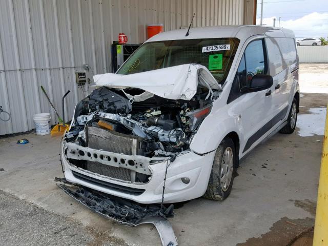 NM0LS7F72F1177606 - 2015 FORD TRANSIT CO WHITE photo 2