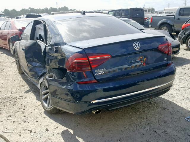 1VWAA7A34JC022678 - 2018 VOLKSWAGEN PASSAT S BLUE photo 3