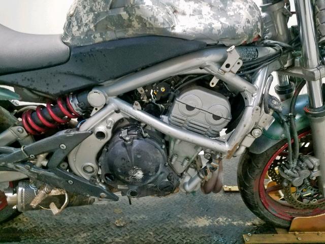 JKAEXEA128A041090 - 2008 KAWASAKI EX650 A Yaşıl foto 5