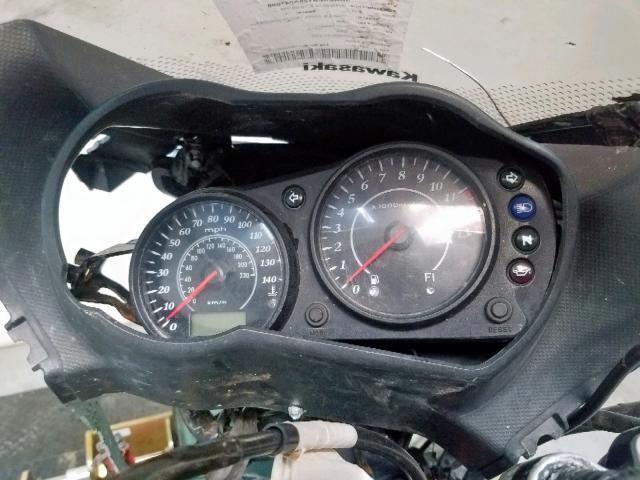 JKAEXEA128A041090 - 2008 KAWASAKI EX650 A Yaşıl foto 7