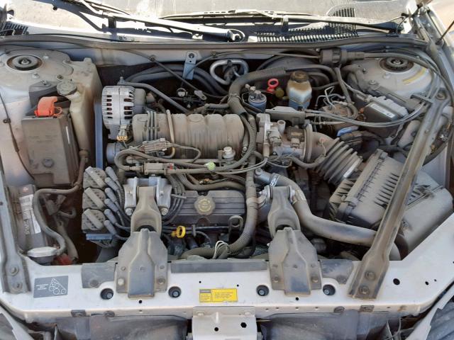 1G2WP12K2YF185966 - 2000 PONTIAC GRAND PRIX SILVER photo 7