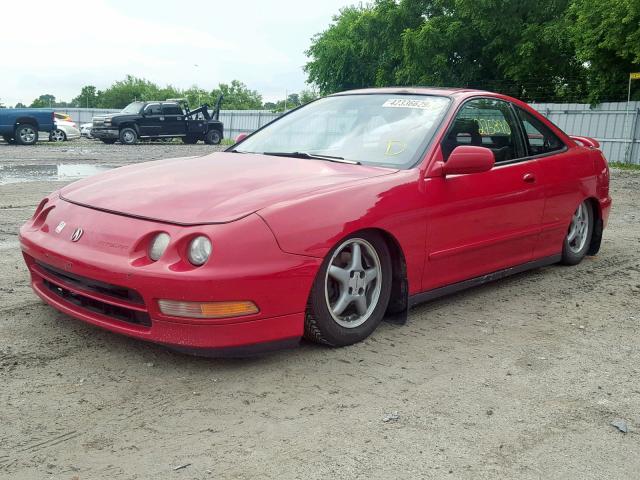 JH4DC4357TS800910 - 1996 ACURA INTEGRA LS RED photo 2