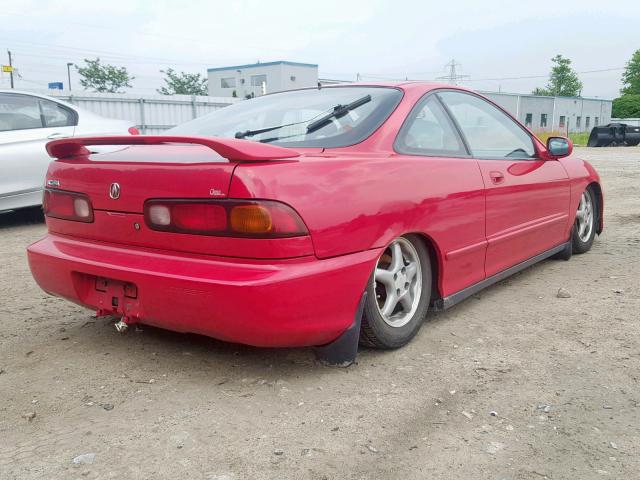 JH4DC4357TS800910 - 1996 ACURA INTEGRA LS RED photo 4