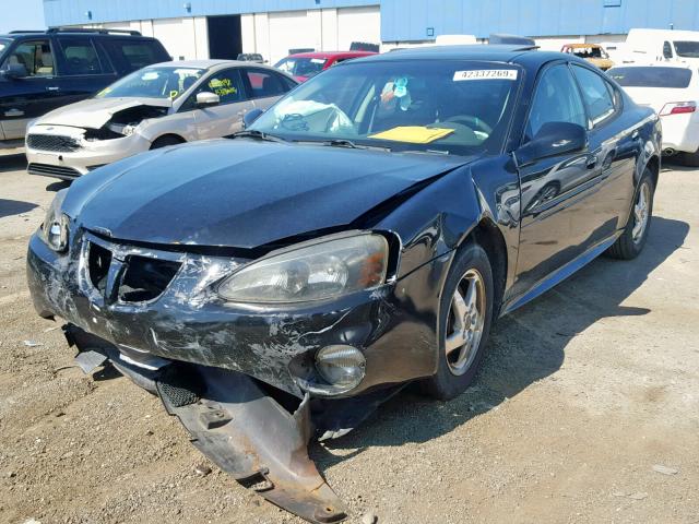 2G2WS522341306396 - 2004 PONTIAC GRAND PRIX BLACK photo 2