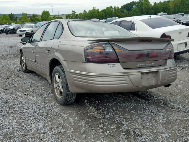 1G2HX54K6Y4202096 - 2000 PONTIAC BONNEVILLE BROWN photo 3