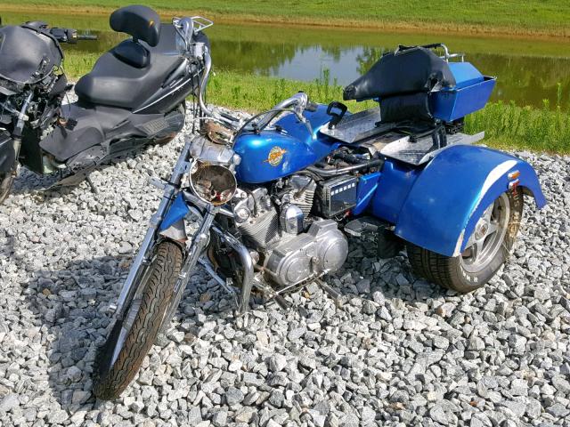 1HD4CEM132K131969 - 2002 HARLEY-DAVIDSON XL883 HUGG BLUE photo 2