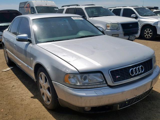 WAUGU54D01N012017 - 2001 AUDI S8 QUATTRO SILVER photo 1