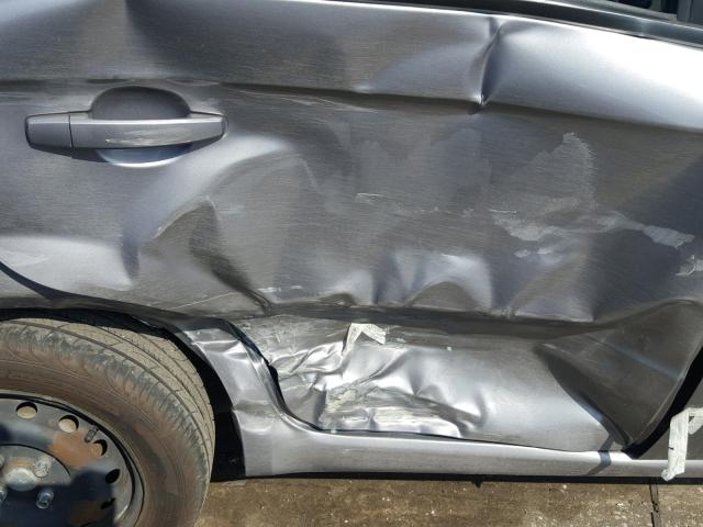 KL1TD56668B058941 - 2008 CHEVROLET AVEO BASE Сұр фото 9