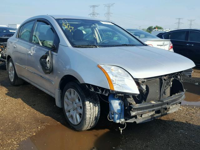 3N1AB6AP6AL626060 - 2010 NISSAN SENTRA 2.0 SILVER photo 1