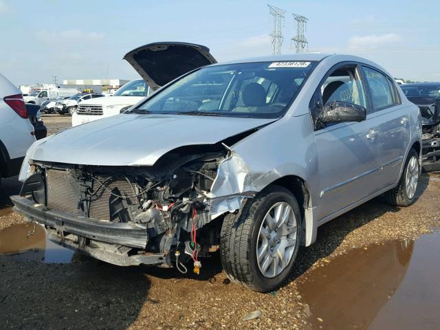 3N1AB6AP6AL626060 - 2010 NISSAN SENTRA 2.0 SILVER photo 2