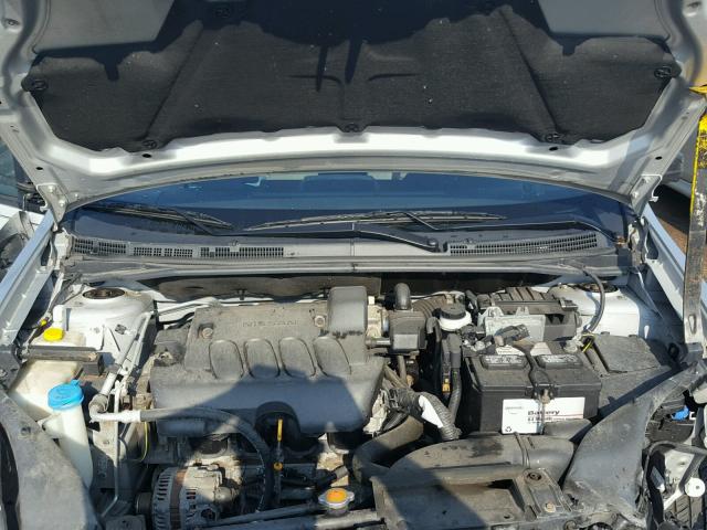 3N1AB6AP6AL626060 - 2010 NISSAN SENTRA 2.0 SILVER photo 7