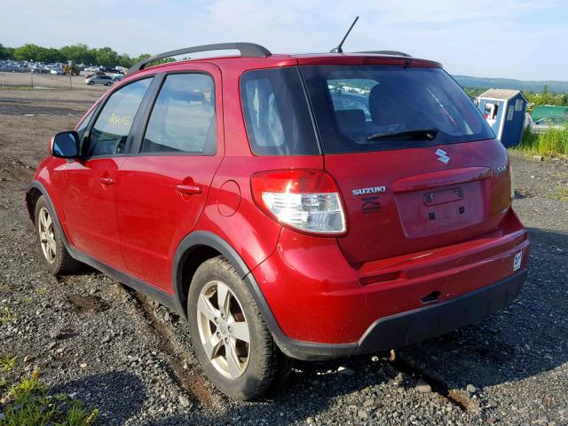 JS2YB5A31C6301404 - 2012 SUZUKI SX4 RED photo 3