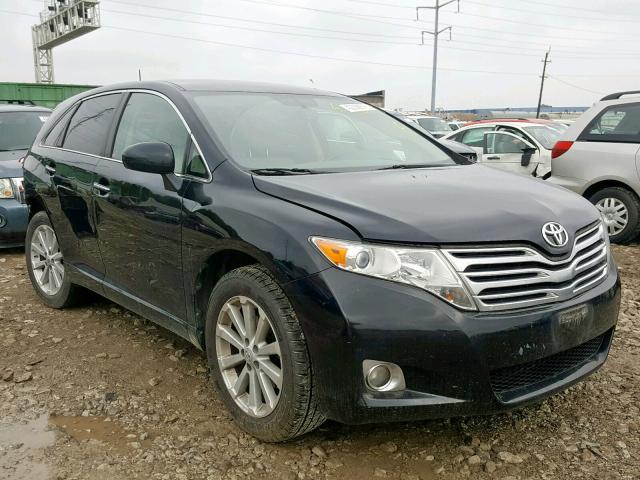 4T3ZE11A99U001274 - 2009 TOYOTA VENZA BLACK photo 1