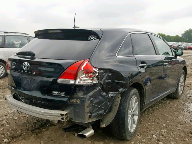 4T3ZE11A99U001274 - 2009 TOYOTA VENZA BLACK photo 4