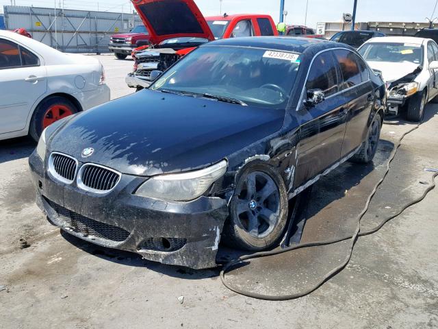 WBANW13538CN56926 - 2008 BMW 535 I BLACK photo 2