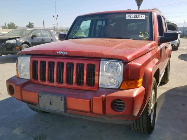 1J8HH48K46C353060 - 2006 JEEP COMMANDER 红色 照片 2