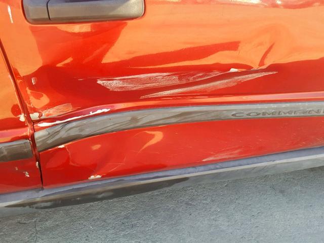 1J8HH48K46C353060 - 2006 JEEP COMMANDER 红色 照片 9