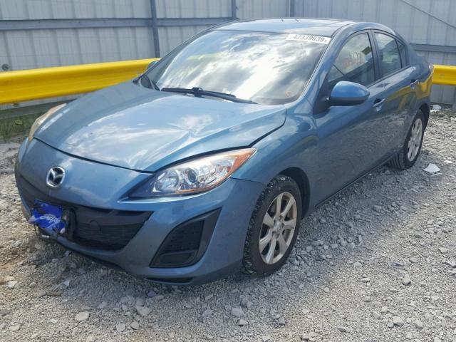 JM1BL1VF0B1389609 - 2011 MAZDA 3 I BLUE photo 2