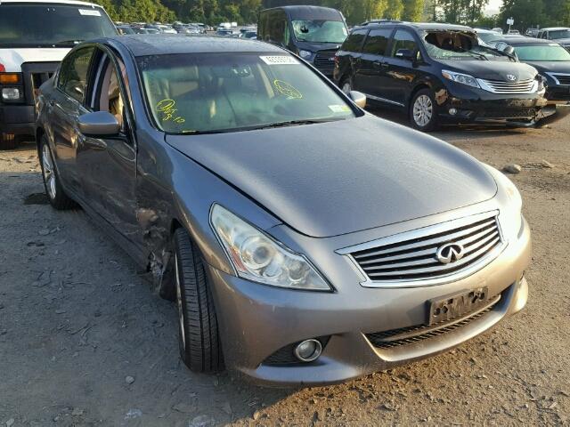 JN1CV6AR9BM405495 - 2011 INFINITI G37 GRAY photo 1