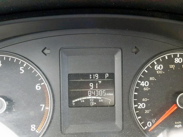 3VW2K7AJ7BM104985 - 2011 VOLKSWAGEN JETTA BASE 蓝色 照片 8