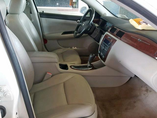 2G1WU583481235312 - 2008 CHEVROLET IMPALA LTZ WHITE photo 5