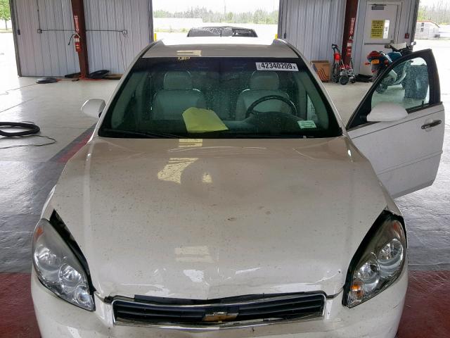 2G1WU583481235312 - 2008 CHEVROLET IMPALA LTZ WHITE photo 7