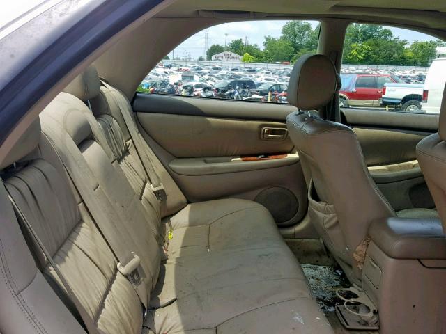 JT8BF28G810338265 - 2001 LEXUS ES 300 BEIGE photo 6