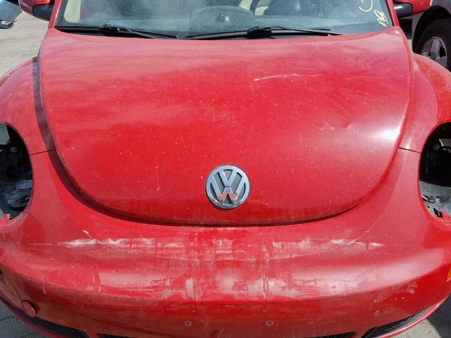 3VWRF31Y26M322766 - 2006 VOLKSWAGEN NEW BEETLE წითელი ფოტო 7