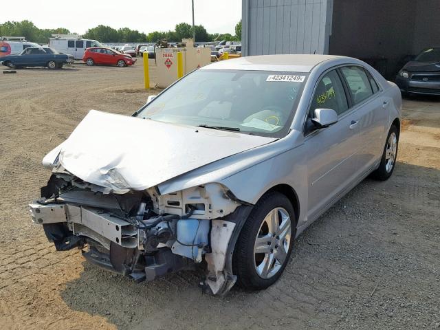 1G1ZC5E17BF387104 - 2011 CHEVROLET MALIBU 1LT 银色 照片 2