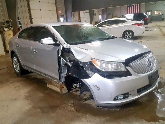 1G4GC5EG8AF189175 - 2010 BUICK LACROSSE C SILVER photo 1