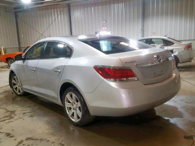 1G4GC5EG8AF189175 - 2010 BUICK LACROSSE C SILVER photo 3