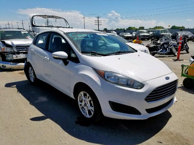 3FADP4EJ6GM155137 - 2016 FORD FIESTA SE WHITE photo 1