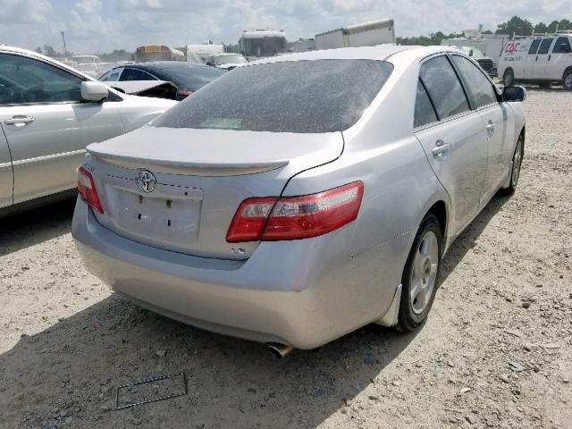 4T1BE46K18U260384 - 2008 TOYOTA CAMRY CE SILVER photo 4