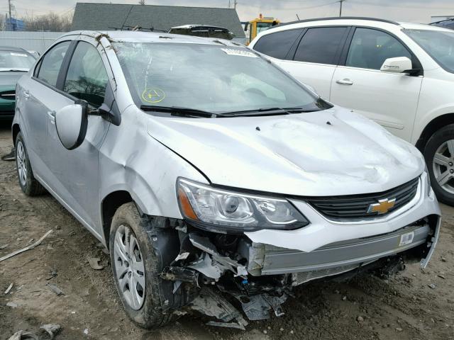 1G1JB5SHXH4174637 - 2017 CHEVROLET SONIC LS 灰色 照片 1