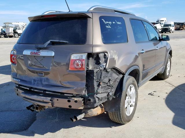 1GKER13D09J163520 - 2009 GMC ACADIA SLE GOLD photo 4