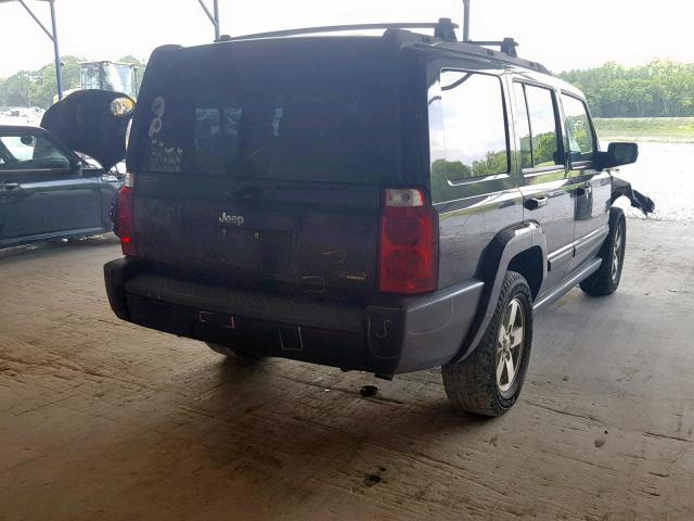 1J8HH48P37C519100 - 2007 JEEP COMMANDER 黑色 照片 4