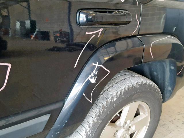 1J8HH48P37C519100 - 2007 JEEP COMMANDER 黑色 照片 9