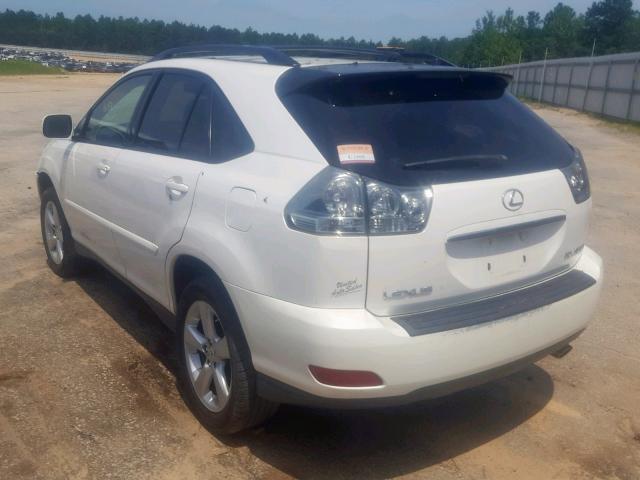 JTJGK31U170003959 - 2007 LEXUS RX 350 WHITE photo 3