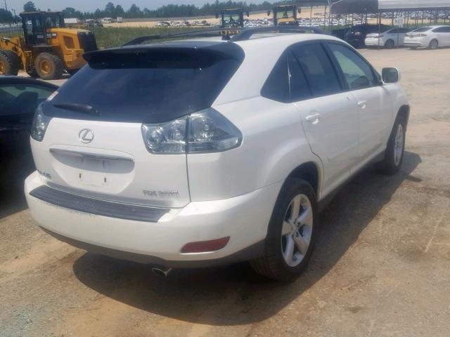 JTJGK31U170003959 - 2007 LEXUS RX 350 WHITE photo 4