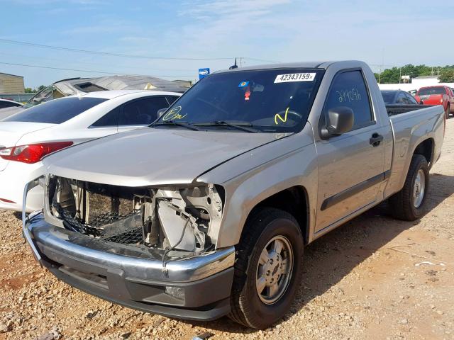1GCCS34E788198135 - 2008 CHEVROLET COLORADO L GOLD photo 2